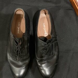 Men’s Black Leather Dress /Argentine Tango shoes by Loló Gerard. Size 8.5